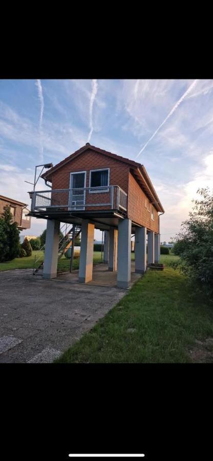 Neu! Das Kleine Rote Hoch-Haus Rechtenfleth Buitenkant foto